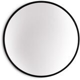 Casa Chic Fournier Stensko ogledalo s kovinskim okvirjem okroglo Ø 80 cm | Shoptok.si