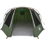  Tunelski šator s krovom Zelena i bijela 328 x 228 x 115 cm | shoptok.hr