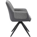 Mömax Naslanjač Caro, Siva | Shoptok.si