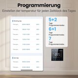 DECDEAL pametni WiFi termostat za ogrevanje vode in vodno talno ogrevanje | Shoptok.si