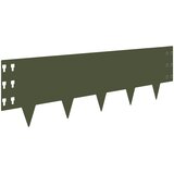  Ograda oko Travnjaka 20 pcs 100 x 30 cm Čelik Maslinastozelena | shoptok.hr