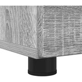 vidaXL kopalniška omarica s predalom siva sonoma 76.5 x 35 x 64 cm | Shoptok.si