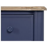 Ixia Modra nizka komoda iz masivne jelke 80x60 cm – | Shoptok.si