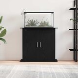  Stalak za akvarij crni hrast 81x36x73 cm Konstruirano drvo | shoptok.hr