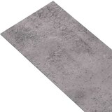 vidaXL Samoljepljive podne obloge PVC 5 21 m² 2 mm smeđa boja cementa | shoptok.hr