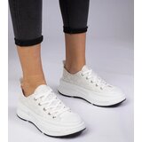 Gemre White Women's Lace Sneakers Katerin | shoptok.hr