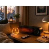  Električni LCD grijač na dodir od 1000 W s termostatom i daljinskim upravljačem | shoptok.hr