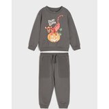 Sinsay Pamučni komplet: majica s motivom Noći vještica, printom koji svijetli u mraku i hlače Winnie the Pooh Cijene