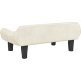  Dječja fotelja krem 70x40x24 cm baršunasta | shoptok.hr