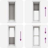 vidaXL Plisirana žaluzija Antracit 40x100 cm Širina tkanine 39,4 cm | Shoptok.si