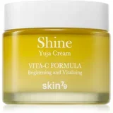 Shine Yuja Cream Vita-C Formula vlažilna in posvetlitvena krema za obraz za kožo s hiperpigmentacijo 70 ml