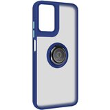 AVIZAR ohišje s prstanom za motorola moto G24 podporna funkcija zaščita pred udarci, modra, (5000016875) | Shoptok.si