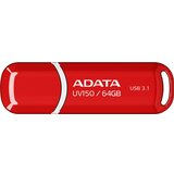 Adata USB memorija 64GB, UV150 USB 3.1, crveni | shoptok.hr