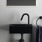 Ideal Standard Mat crni keramički umivaonik za WC 37x21 cm i.Life S – | shoptok.hr