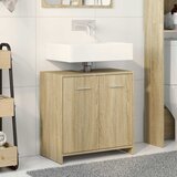 Ormarić za umivaonik boja hrasta 60x33x60 cm konstruirano drvo | Eponuda.com