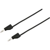 Voltcraft Merilni kabel [vtikač 4 mm - vtikač 4 mm] 0.5 m črne barve MSB-300 zložljiv drug v drugega, (20422846) Cene