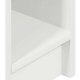 vidaXL Nočna omarica z predalom bela 20x36x60 cm | Shoptok.si