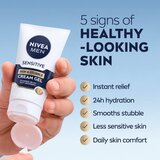 Nivea MEN Sensitive kremasti gel za pomiritev kože za moške 50 ml | Shoptok.si