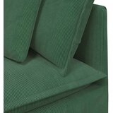  Modularni kutni kauč s jastucima tamnozelene boje 100 cm | shoptok.hr
