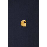 Carhartt WIP Chase Majica z dolgimi rokavi dark navy / gold | Shoptok.si