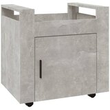 Kolica za radni stol boja betona 60x45x60 cm konstruirano drvo | Eponuda.com