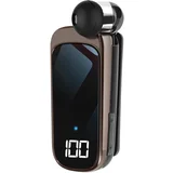 Sponka za slušalke Bluetooth z izvlečnim kablom Avtonomija 20 ur Zaslon LED, Črna, (5000073556)