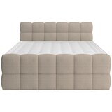 Premium Living Postelja Boxspring Brisbane, Bež, 120x220 | Shoptok.si