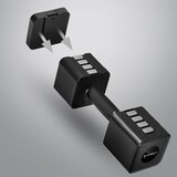  Hl02 podesive bučice crne 2 x 5 kg hms | shoptok.hr