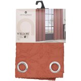 Atmosphera zavjesa blackout žakard Willow 135x260 cm poliester, terakota | shoptok.hr