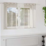 zavjesa sa zavjesama 2 pcs Pijesak 140 x 140 cm Poliester