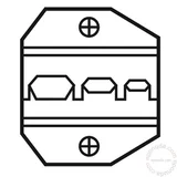 modul za univerzalna klješta za krimpovanje buksni 22-10 AWG sa izolacijom (1PK-3003D1)