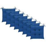  Vrtne stolice s jastucima 8 kom od masivne tikovine | shoptok.hr
