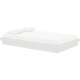  Posteljni okvir bel iz trdnega lesa 120x200 cm, (20647165) | Shoptok.si