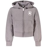 Converse Dječja Siva Hoodie s Patentnim Zatvaračem | shoptok.hr