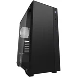 ohišje matrexx 55 mesh atx iz črnega kaljenega stekla, (21408043)