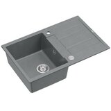 Quadron MORGAN 111 GraniteQ,ugr Sudopera 1 posuda srebrna HB8203U5-BS_P2O | Eponuda.com