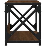  Stojalo za tiskalnik rjavi hrast 44x26x31,5 cm inženirski les, (22137162) | Shoptok.si