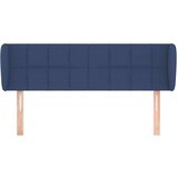  Uzglavlje s ušima plavo 147x23x78/88 cm od tkanine | shoptok.hr