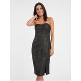 Orsay Black Women Patterned Sheath Dress - Women