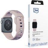 BZ 42/44/45/46/49 mm latte (velik) - 3MK silikonski pašček za uro za apple, (5000008664) | Shoptok.si