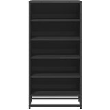 vidaXL Stalak za cipele crni 48x38x97,5 cm izrađeno drvo | shoptok.hr