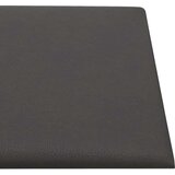  Zidne ploče od umjetne kože 12 kom sive 30 x 15 cm 0 54 m² | shoptok.hr