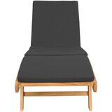  Ležaljka Smeđa i tamno siva Poliester | shoptok.hr
