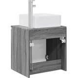  Umivaonik s policom Siva Sonoma 53 x 35 x 63 cm | shoptok.hr