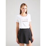 Ea7 Emporio Armani Majica zlatna / bijela | shoptok.hr