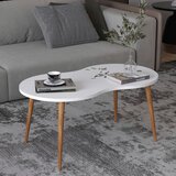 MID.YOU Klubska Miza Barilo, Bela, Barva Hrasta | Shoptok.si