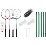  Set za badminton s 4 reketa i mrežom 620 x 151 cm | shoptok.hr