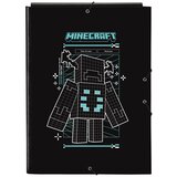 Minecraft Školska mapa A4 s tri unutarnja klapna, 26 × 33,5 cm | shoptok.hr