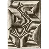 Asiatic Carpets Zelena ročno tkana volnena preproga 160x230 cm Reef –