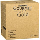 Gourmet pakiranje: Gourmet Gold 96 x 85 g - Rafinirani ragu: govedina, piščanec, tuna, losos Cijene